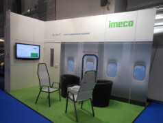 Imeco stand at Aviation Interiors Exhibition